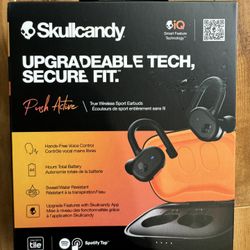 Brand New Unopened Skull candy Push Active Wireless Active Sport Earbuds