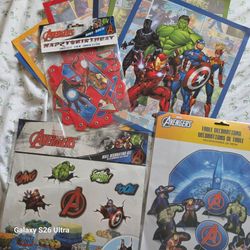 Avengers Party Decor Bundle