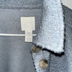Baby Blue Sharpa Jacket