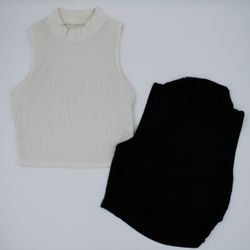 Bundle of 2 SHEIN Women’s Crop Tops – Size S