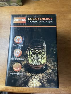 BRAND NEW! Solar Lantern