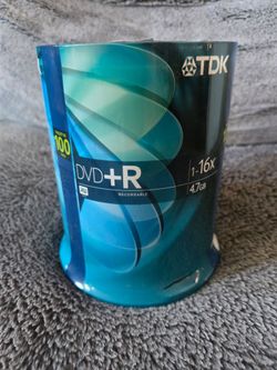 TDK 100 pack DVD +R Disks