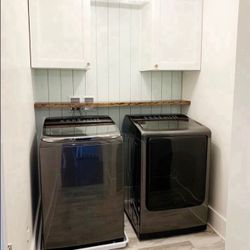 2024 Samsung Steam Washer And Dryer 