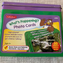 Lakeshore What’s Happening Photo Cards Homeschool