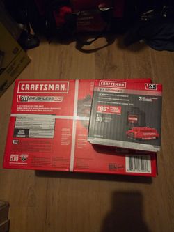 Craftsman V20 Brushless Circular Saw + Battery & Charger Kit