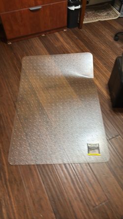 Chair mat for carpet