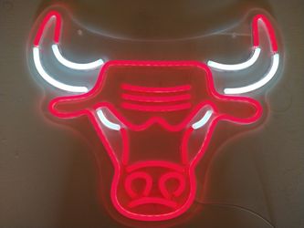 Bull Neon Light