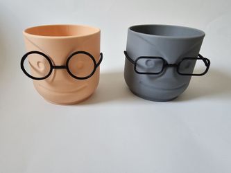 Face Planter with Glasses