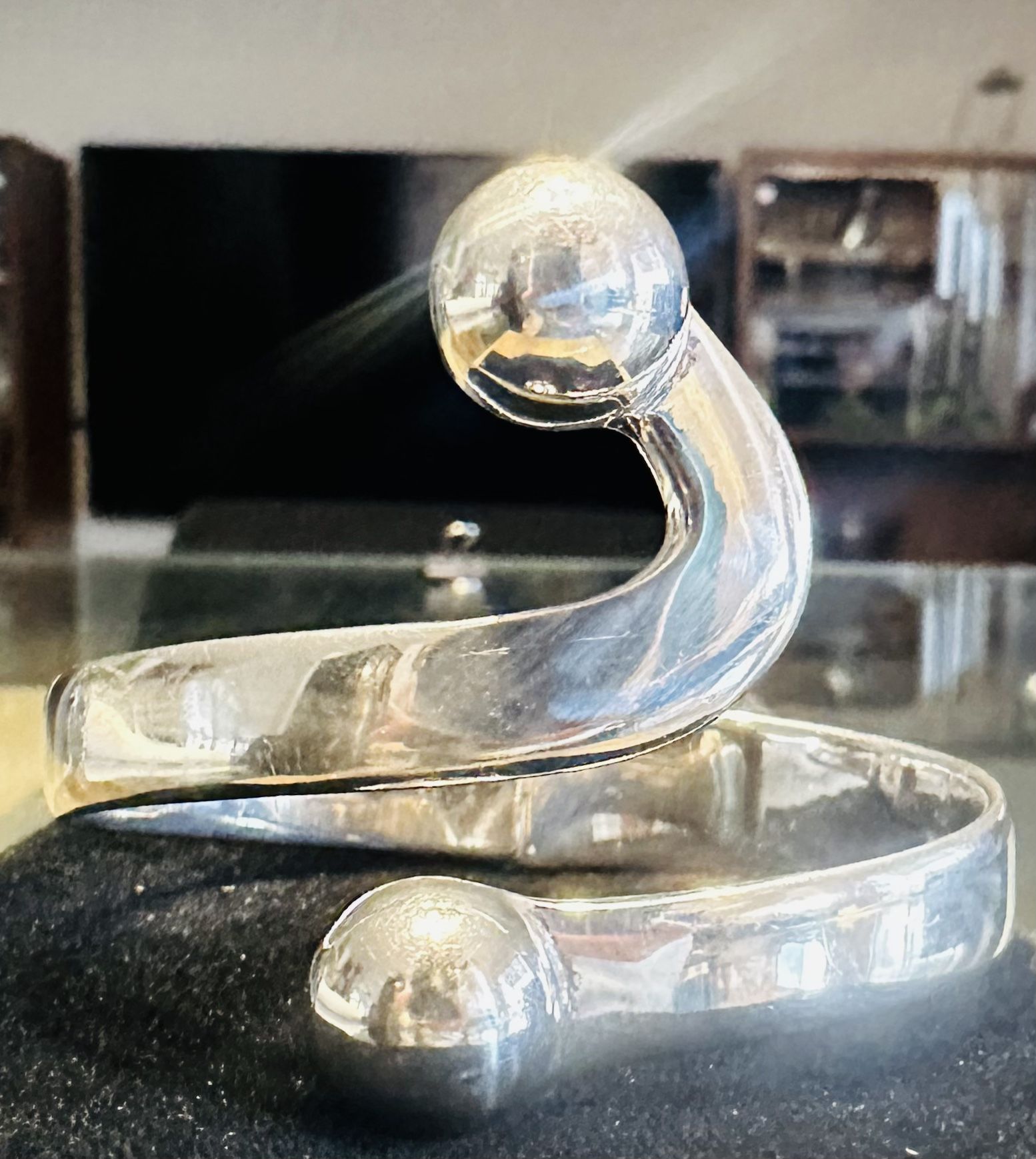 Silver 925 Vintage Bracelet Bangle