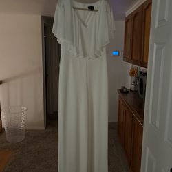 Women’s Jump Suit White Size 10