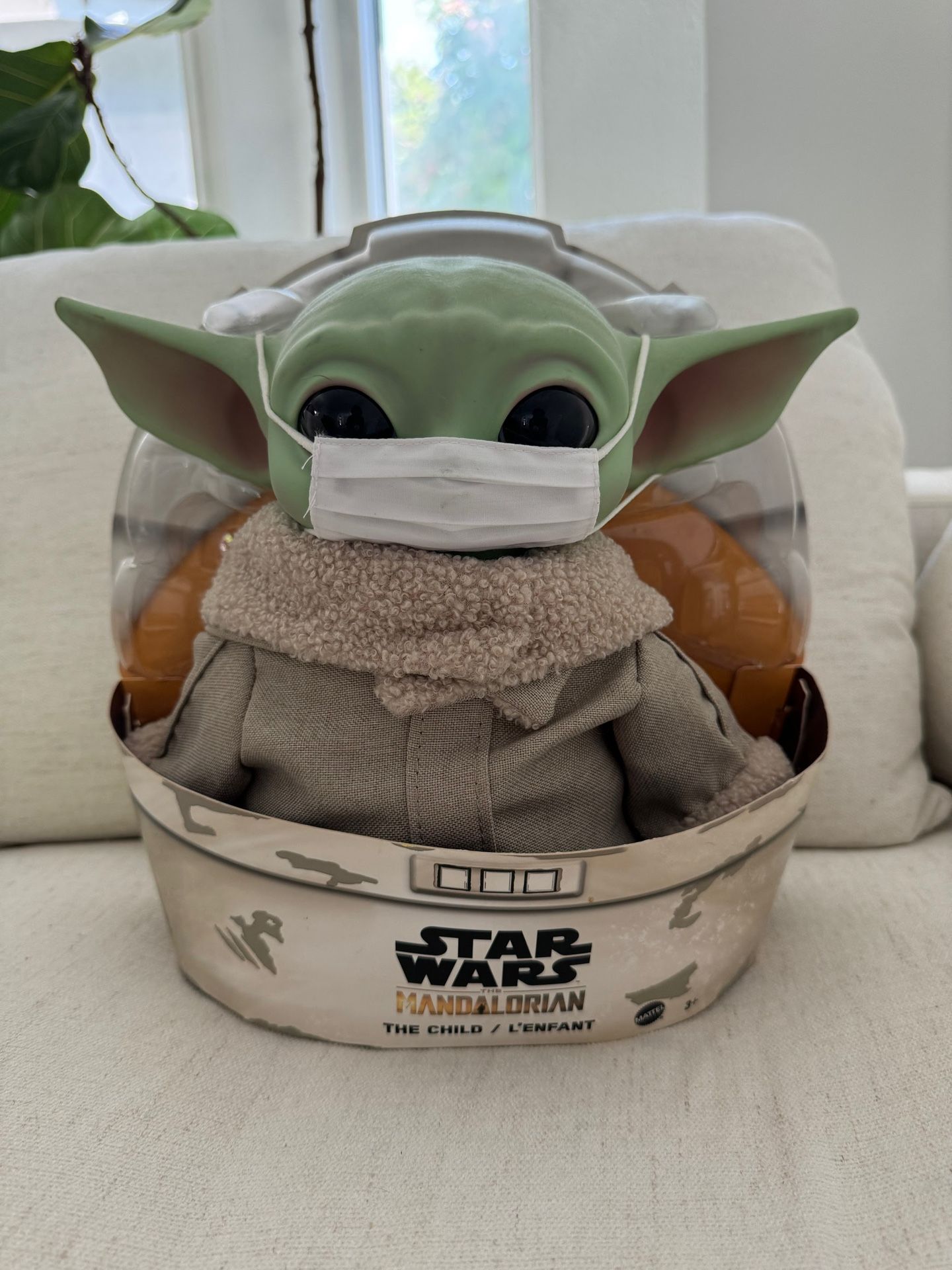 Limited Edition Exclusive Star Wars Mandalorian THE CHILD Baby YODA 11" Figure with mask