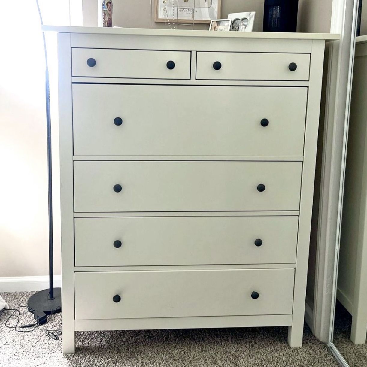Ikea Hemnes 6 drawer dresser chest & 2 drawer dresser chest nightstand / GOES TO BEST OFFER / FREE DELIVERY