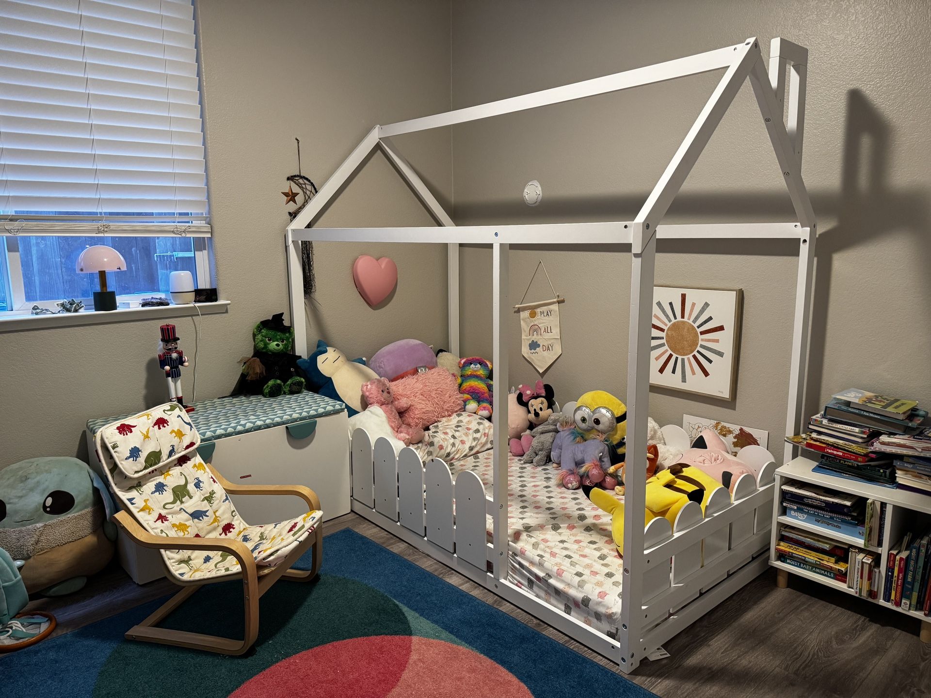 Kids House Style Twin Bed