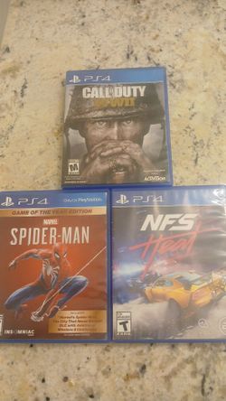 3 ps4 games