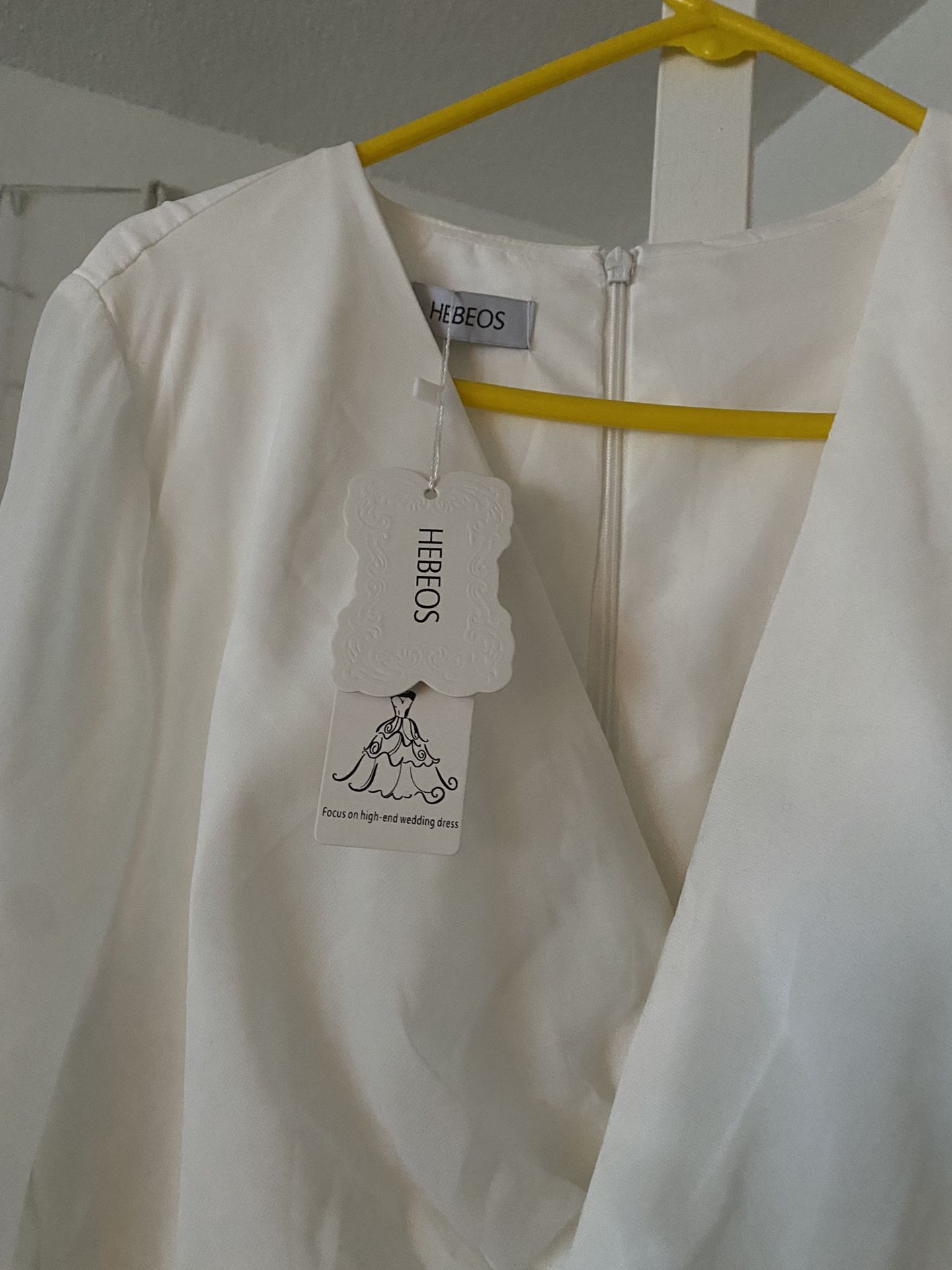 Hebeos Long Sleeve Wedding Dress