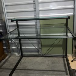 Glass Desk 