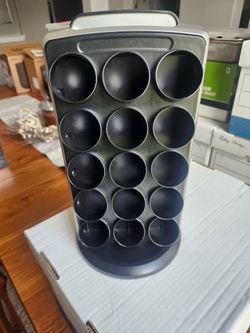 KEURIG K CUP POD HOLDER SPIN CAROUSEL HOLDS 30 COFFEE PODS KCC-30