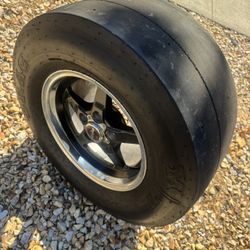 93-02 Fourth gen Camaro/Trans Am 15x10 Racestar wheels 28x10x15 W Mickey Thompson slicks
