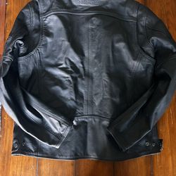 Motorbike Leather Jacket. Size Large
