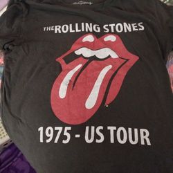 The Rolling Stones 1975 Us Tour Size Small 10 Dollars 