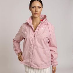 NWT Puma Women's Woven Pink Jacket M