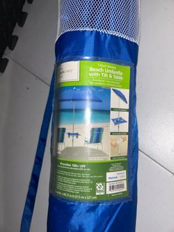Beach umbrella