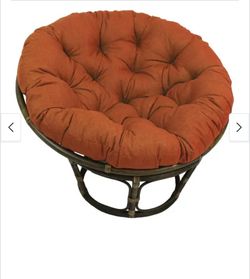 Corduroy Papason Ratton Chair