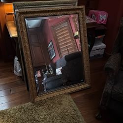 Mirror - Gold/Bronze Heavy 35” x 44.5”