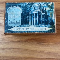 Vintage Disneyland Secret Panel Chest “Haunted Mansion”