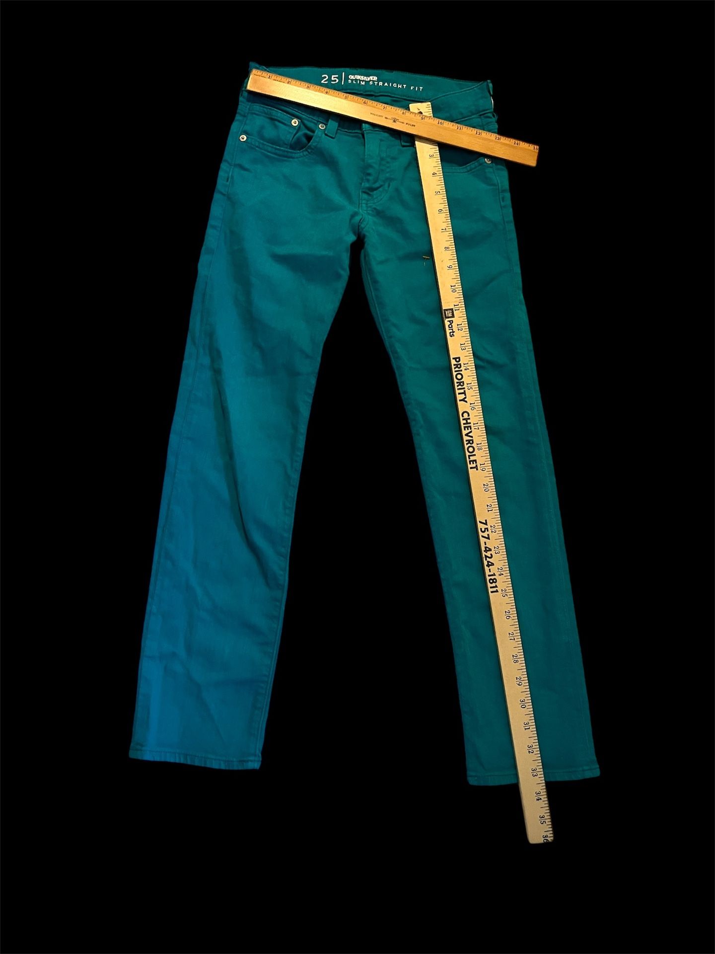 Quiksilver Slim Straight Fit Fashion Jeans