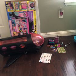 LOL OMG Surprise Remix 4 In 1 Plane No Dolls Included 