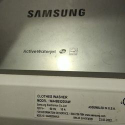 LG Dryer An Samsung Washer 