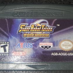 Super Robot Taisen GBA Gameboy Advance Game Cartridge