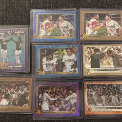 Numbered Padres Team Cards Shoot An Offer For The Ones You’re Interested In 