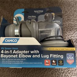 4-in-1 Adapter with Bayonet Elbow and Tab Connector