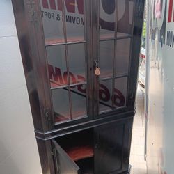 Antique corner Cabinet/ Shelving 