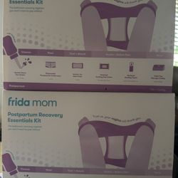 Frida Mom Postpartum Recovery Essentials Kit with Cooling Pads, Peri Bottle, Healing Foam and More