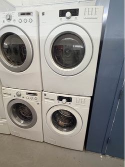 Washer and dryer