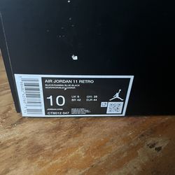 AIR JORDAN 11 gamma blues Size 10