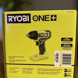 Brand new 18v Ryobi 3/8 impact. tool only