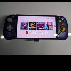 Nintendo Switch 512GB + Nitro Deck Case/Controller, Like New OLED