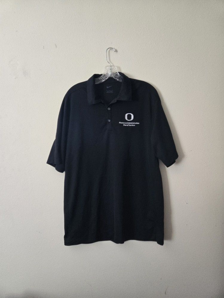 Black U of O Polo