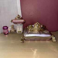 Bath and Body Works Disney Aurora Candle Holder LOT Bundle