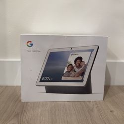 Google Nest Hub Max - Charcoal **Brand New**