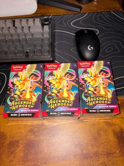 Pokemon Ascended Heroes booster bundles