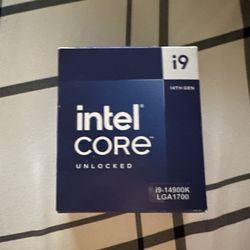 Intel Core i9-14900K — Brand New, Sealed (14th Gen, LGA1700)