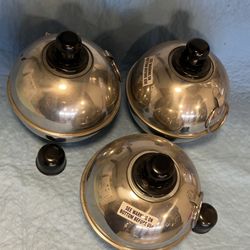 5 citronella outdoor lanterns.