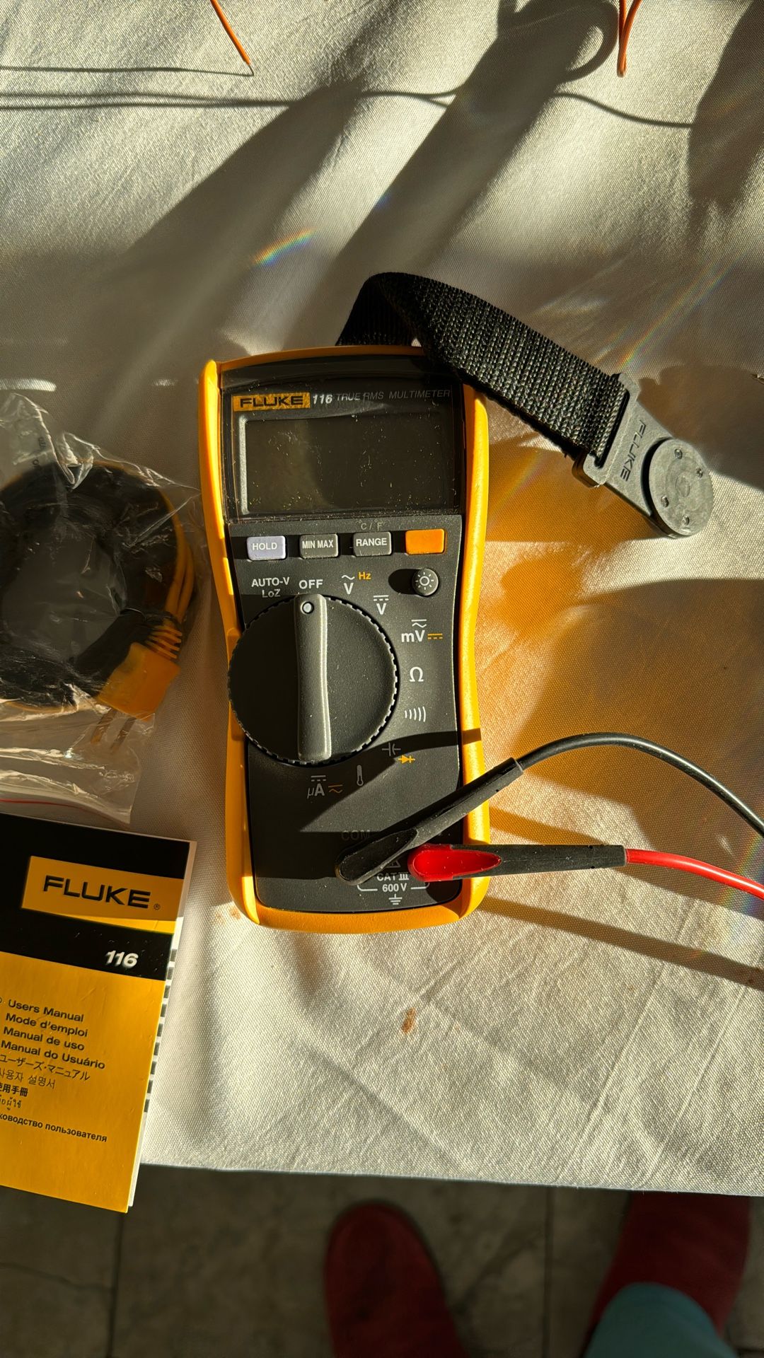 Fluke 116 True Rms Multimeter And Fluke 323 Combo Kit