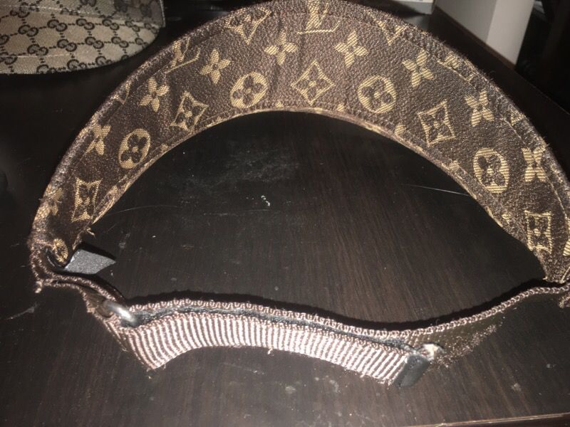 Sun Visor Hat with Louis Vuitton Ribbon – Stealing Underwear