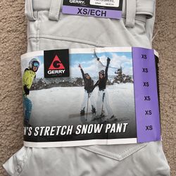 New - Gerry Ladies' Snow Pant (Gray - XS)